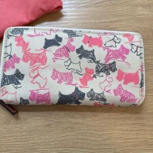 Radley London Scottie dog zip around wallet